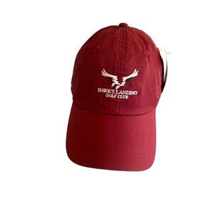 Ahead Special Edition Classic Cut Hawk's Landing Golf Club Hat Adjustable Strap‎